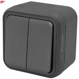 Sklopka serijska instalacijska 10A 250V IP55 antracit 043-105 Commel Cijene