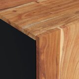 TV ormarić 105 x 33,5 x 46 drvo bagrema i konstruirano drvo | shoptok.hr
