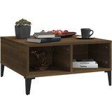  Stolić za kavu boja smeđeg hrasta 60 x 60 x 30 cm od iverice | shoptok.hr