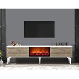 Hanah home TV komoda Arona Fireplace 475OLV2661 Cene
