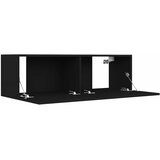 TV ormarić crni 100 x 30 x 30 cm od konstruiranog drva | Eponuda.ba