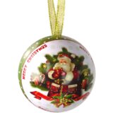 Metal Christmas Tree Decorative Bomb Santa Claus by the Christmas Tree | shoptok.hr