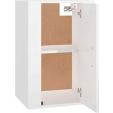 vidaXL Stenska TV omarica 2 kosa visok sijaj bela 40x34,5x60 cm | Shoptok.si