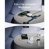 Anker MagGo Bežični 3u1 sklopivi punjač, crni | ePonuda.com