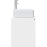  Umivaonik s policom Bijela 53 x 35 x 63 cm Konstruirano drvo | shoptok.hr