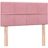 Box spring krevet s madracem ružičasti 80 x 220 cm baršunasti | shoptok.hr