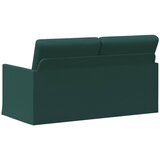  Kauč za dvoje Tamnozelena 150 x 81 x 82 cm Tkanina Slike