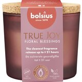 Bolsius Dišeča sveča True Joy s pokrovom iz plute - Floral Blessings Cene