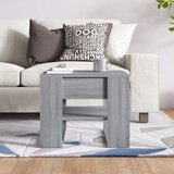  Stolić za kavu boja hrasta 55,5x55x45 cm konstruirano drvo | shoptok.hr