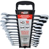 Awtools flat-ohn tipke z naborom ratchet 12 pcs. 8-19 mm, (21250983) | Shoptok.si