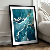  Zidni plakat s extra efektom - mramor mora | shoptok.hr