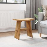  Kupaonska stolica Smeđa 50 x 29 5 x 50 5 cm Čvrsto teak drvo | shoptok.hr