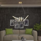  LED luster na sajli LED/24W/230V 3000K zlatni | Eponuda.com