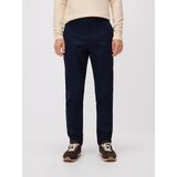 Reserved Chino slim hlače s visokim udjelom pamuka - mornarsko plava | shoptok.hr