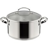 Lagostina kozica Icona s pokrovom 20 cm, 3,3 l, indukcija, inox | Shoptok.si