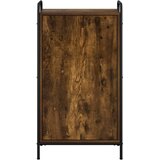  Ormar za cipele 51 x 36 5 x 93 cm Konstruirano drvo - Dimljeni hrast 51 x 36 5 x 93 cm 4 etaže s vratima | shoptok.hr
