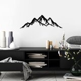 Wallity Zidna dekoracija Mountain-5, 70x22cm, Crna Cene