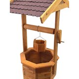  Drveni bunar za vrt - dekoracija 110 cm | shoptok.hr
