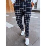 DStreet Men's Dark Blue Checkered Chinos Pants | shoptok.hr