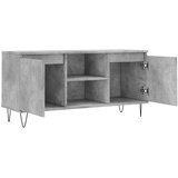 TV ormarić siva boja betona 104x35x50 cm od konstruiranog drva | shoptok.hr