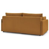 Bobochic Paris Senf žuta sklopiva sofa od samta 211 cm Marcel – | shoptok.hr