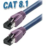 Cat 8.1 SFTP Kabel 10,0M, dark blue