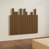  Uzglavlje za krevet boja meda 95,5x3x80 cm masivna borovina | Eponuda.com