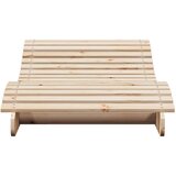  Ležaljka za sunčanje 205 x 80 x 31,5 cm od masivne borovine | shoptok.hr