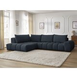 Bobochic Paris Temno modra kotna sedežna garnitura Everest – | Shoptok.si