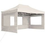  Profesionalni šotor za zabave aluminij 4,5x3 m krem, (20966850) | Shoptok.si