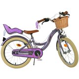 Volare Blossom bicikl za djecu 18" s dvije ručne kočnice, ljubičasti | shoptok.hr