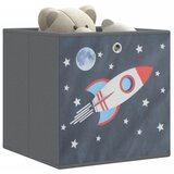 vidaXL Sklopive kutije za pohranu 10 kom sive 32x32x32 cm od tkanine | shoptok.hr
