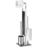 Wenko 22983100 - WC četka RIVALTA 18x70 cm inox/srebrna/crna | Eponuda.com
