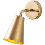 Opviq lights Zidna lampa u zlatnoj boji ø 10 cm Evander – Cijene