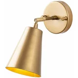 Opviq lights Zidna lampa u zlatnoj boji ø 10 cm Evander –