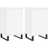  Komode 2 kom bijele 40 x 35 x 70 cm od konstruiranog drva | shoptok.hr