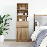 vidaXL Noćni ormarić artisan hrast 39x35x125 cm izrađeno drvo | shoptok.hr