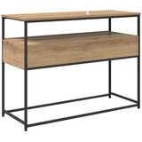  Konzolna stolica s ladicama Umjetnički hrast 100 x 40 x 75 cm | shoptok.hr