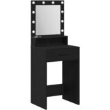  Toaletni stol Crni hrast 50 x 41 x 135 cm Konstruirano drvo | shoptok.hr