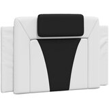  Krevet Viana s madracem bijeli-crni 90 x 190 cm od umjetne kože | shoptok.hr