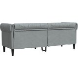 Trosjed Chesterfield svjetlosivi od tkanine | shoptok.hr