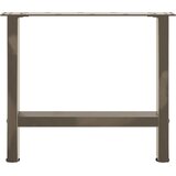  Noge za klub stolić prirodni čelik 2 kom 60 x (42-43) cm čelik | Eponuda.com