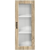  Zidni stakleni ormarić PORTO Sonoma hrast 40 x 31 x 100 cm | Eponuda.com