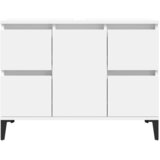 Ormarić za umivaonik bijeli 80 x 33 x 60 cm konstruirano drvo | Eponuda.com