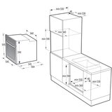 Gorenje BPSA6747A08BG Ugradbena pećnica, 77 l, Crna | Eponuda.ba