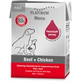 Platinum menu adult beef + chicken - vlažna hrana za pse sa govedinom i piletinom (90g, 185g, 375g) 185g Cene