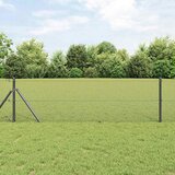  Zavarena žičana ograda za fiksaciju 10 x 0,6 m Siva Mreža | shoptok.hr