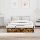  Ottomanska postelja Dimljeni oreh 193 x 120 x 25 cm, (5000142063) | Shoptok.si