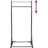  Stanica za zgibove Crna 100,5 x 102 x 234,5 cm | shoptok.hr