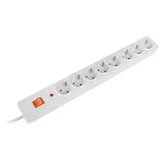 produžni naponski kabl 1.5m ACAR X8 Schuko sivi